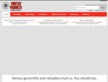 Tablet Screenshot of forsterproducts.com